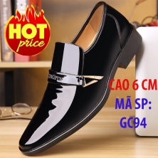 Giày cao nam da bóng-GC94